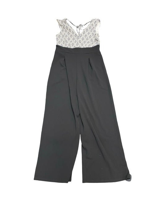 Jumpsuit By White House Black Market In Black & White, Size:8