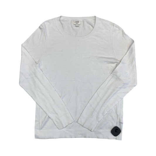 Sweater By J. Crew In White, Size:L