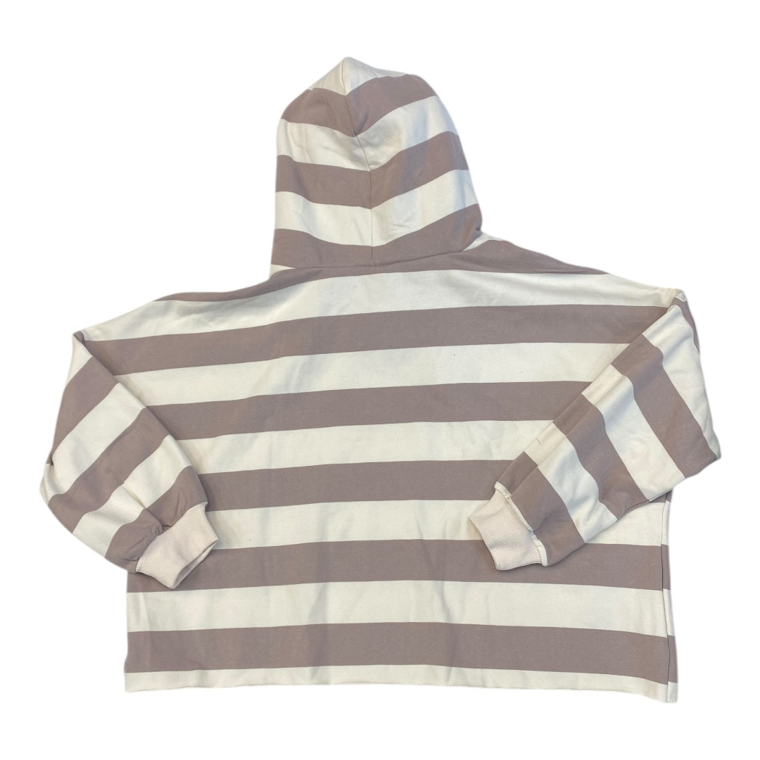 Sweatshirt Hoodie By BUCKET LIST In Striped Pattern, Size:L