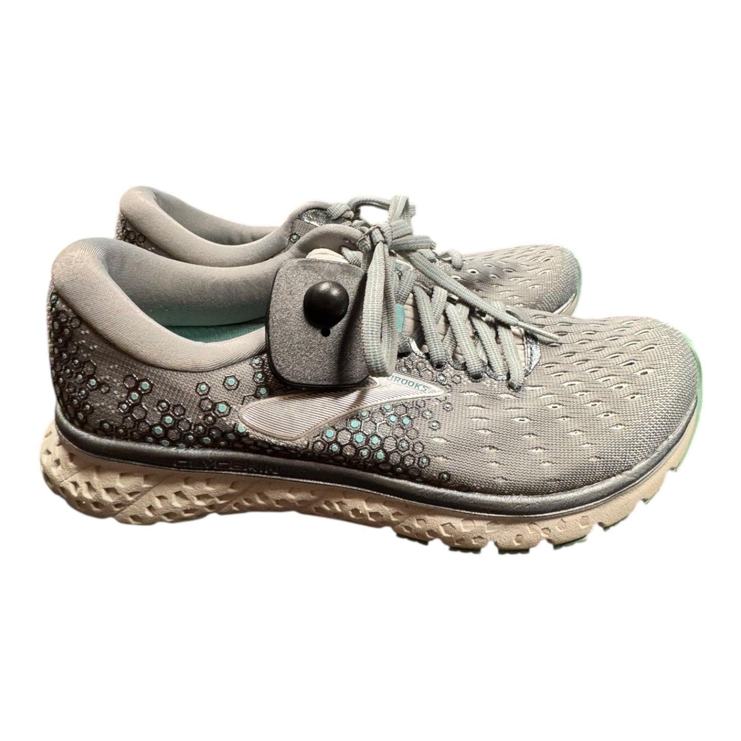 Shoes Athletic By Brooks In Blue & Grey, Size:9