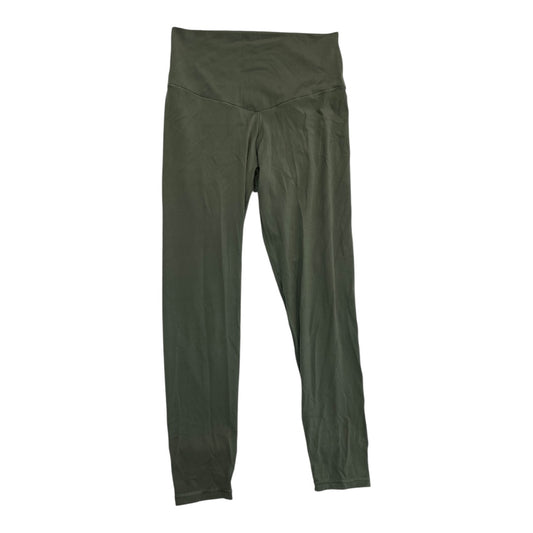 Athletic Leggings By Aerie In Green, Size:L