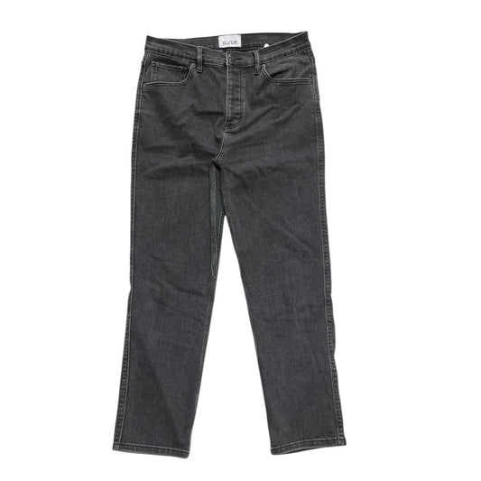 Jeans Straight By Cmc In Black Denim, Size:12