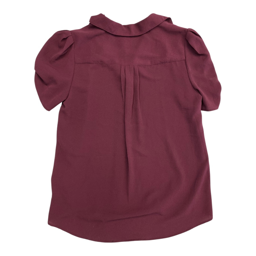 Top Ss By Adrianna Papell In Purple, Size:S