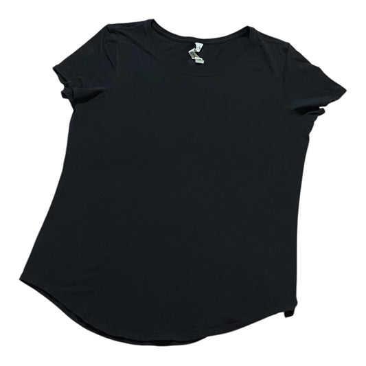 Athletic Top Ss By Lululemon In Black, Size:8