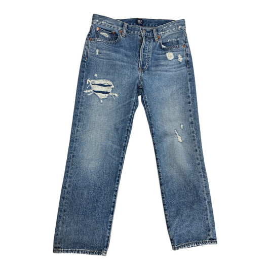 Jeans Boyfriend By Gap In Blue Denim, Size:2