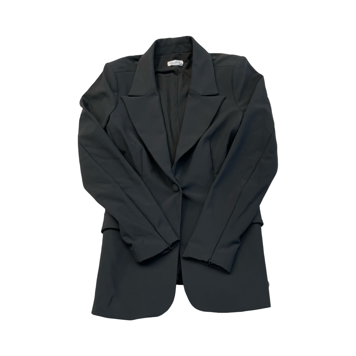 Blazer By Good American In Black, Size:M