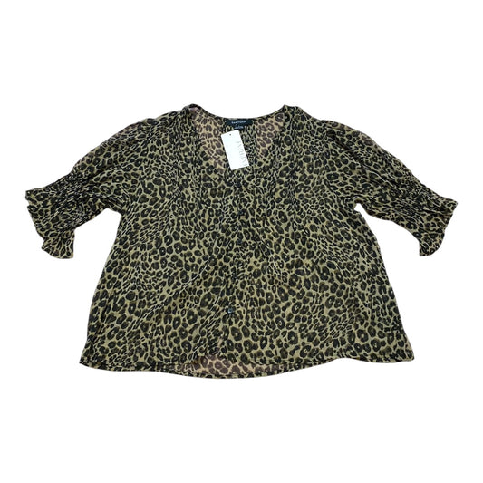 Top Ss By Sanctuary In Animal Print, Size:S