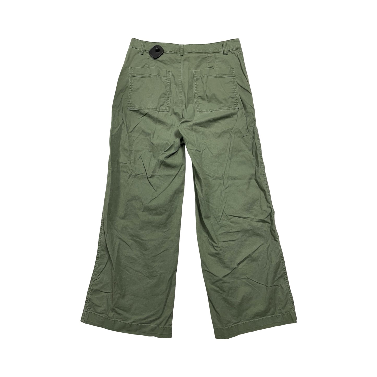 Pants Wide Leg By Gap In Green, Size:8