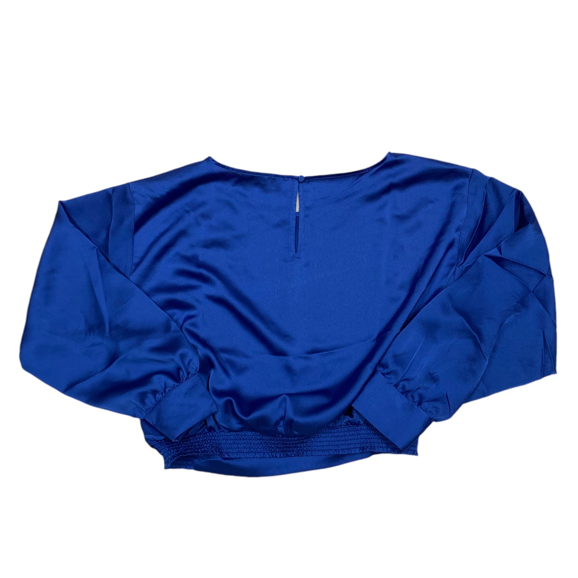 Top Long Sleeve By Loft In Blue, Size: M