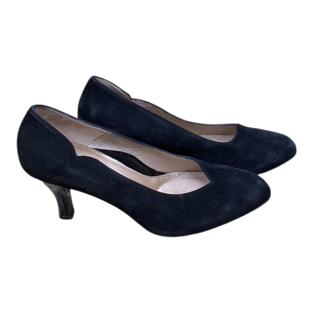 Shoes Heels Kitten By BEATIFEEL In Black, Size:8.5
