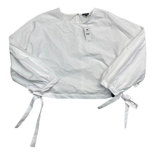 Top Ls By Express In White, Size:L