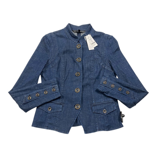 Jacket Denim By White House Black Market In Blue Denim, Size:0