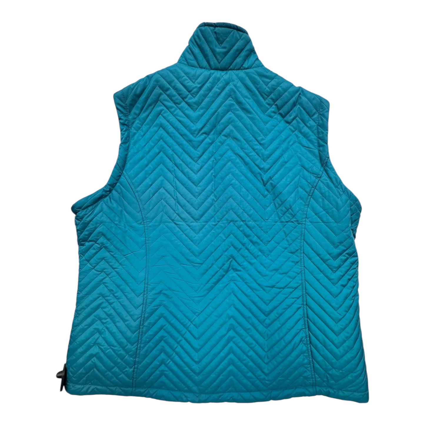Vest Puffer & Quilted By Free Country In Teal, Size:Xxl