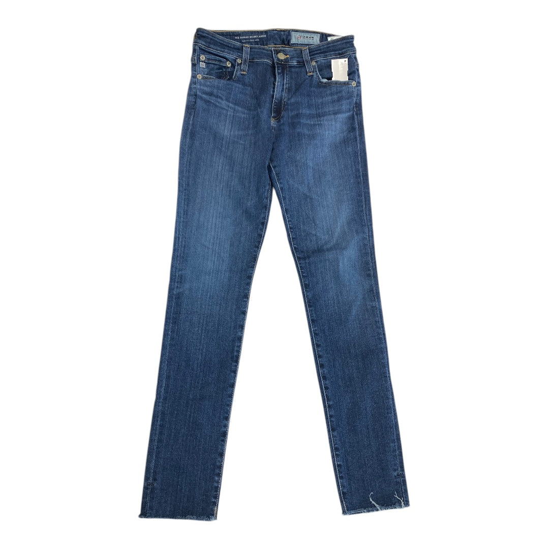 Jeans Skinny By Adriano Goldschmied In Blue Denim, Size:6