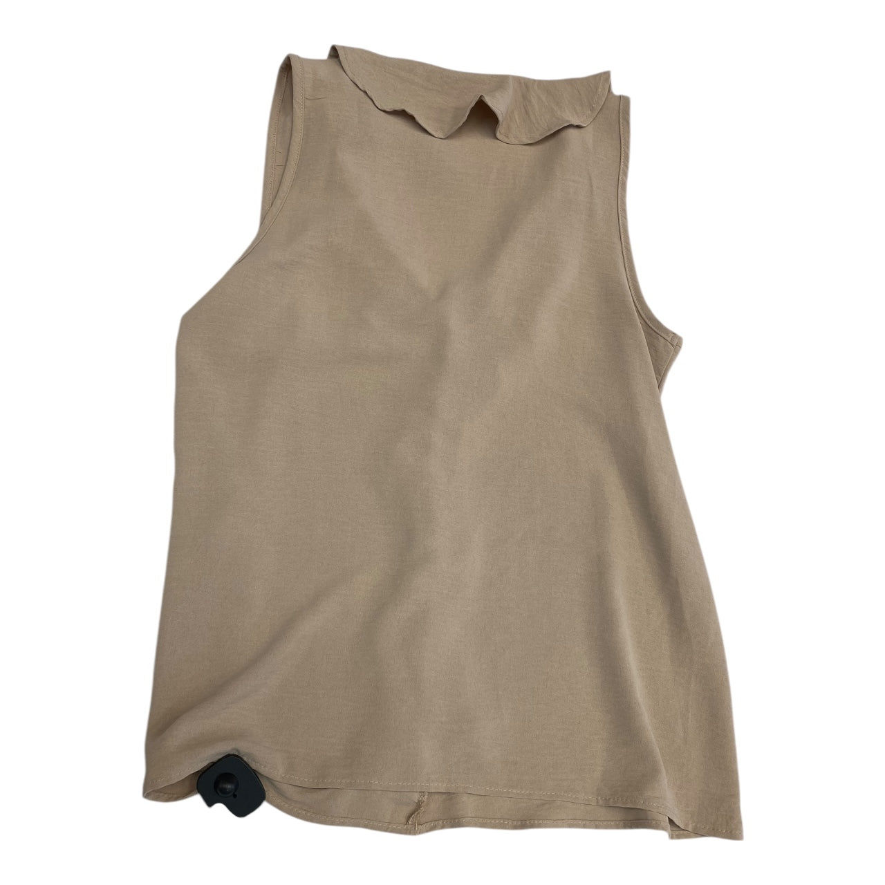 Top Sleeveless By FDL In Beige, Size:M