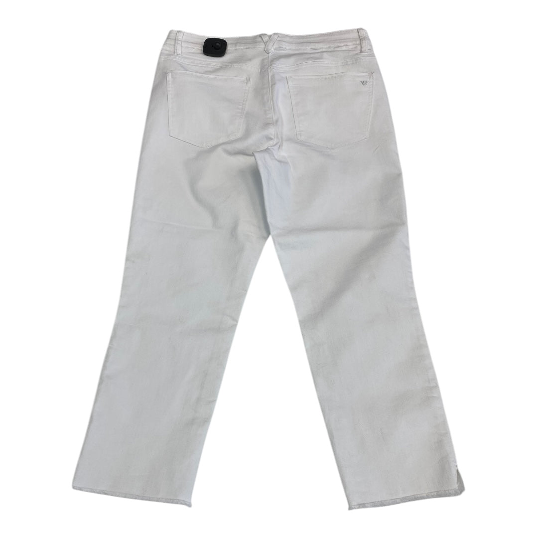 Jeans Boyfriend By Wit & Wisdom In White, Size:12P