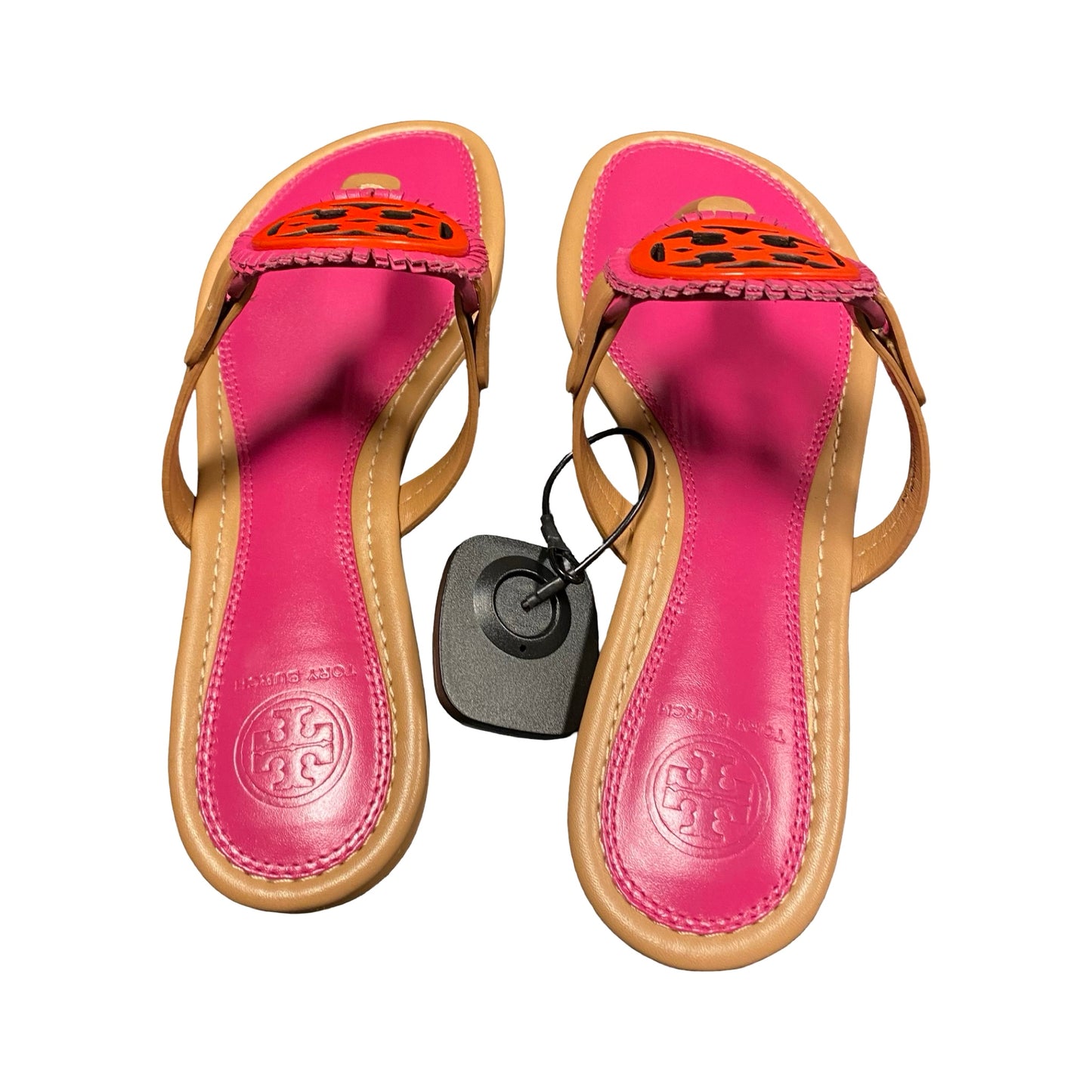 Sandals Designer By Tory Burch In Multi, Size:7.5