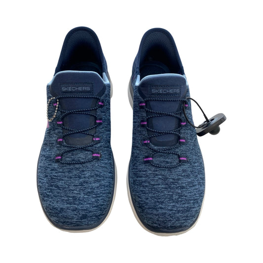 Shoes Athletic By Skechers In Blue, Size:6.5