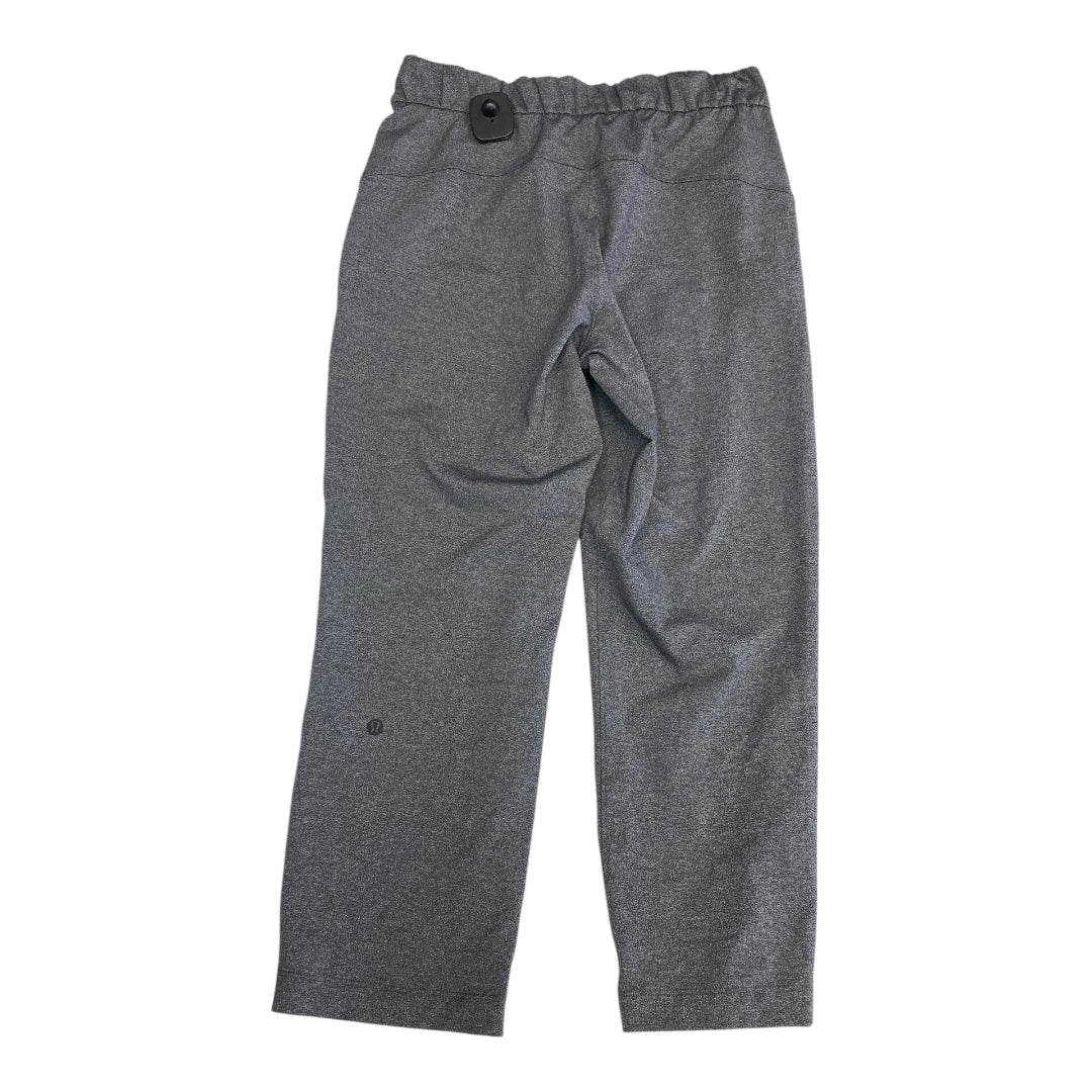 Athletic Pants By Lululemon In Grey, Size:6