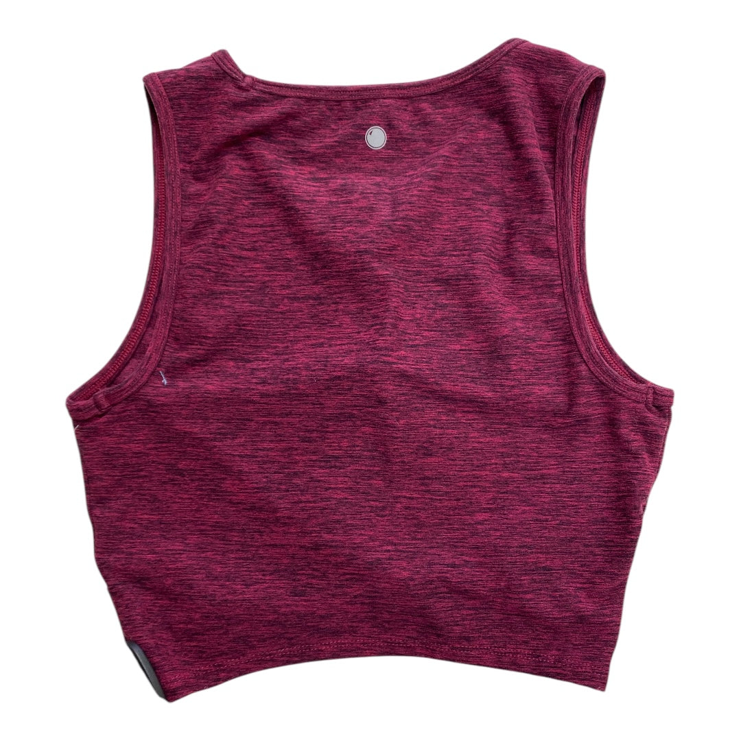 Athletic Tank Top By Yogalicious In Red, Size:Xs