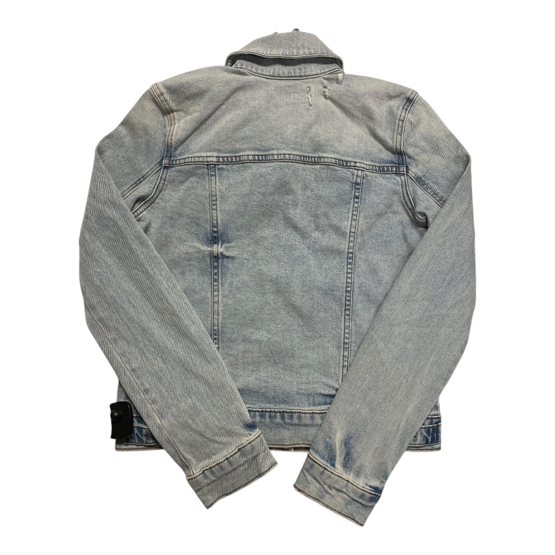 Jacket Denim By Kut In Blue Denim, Size:Xs