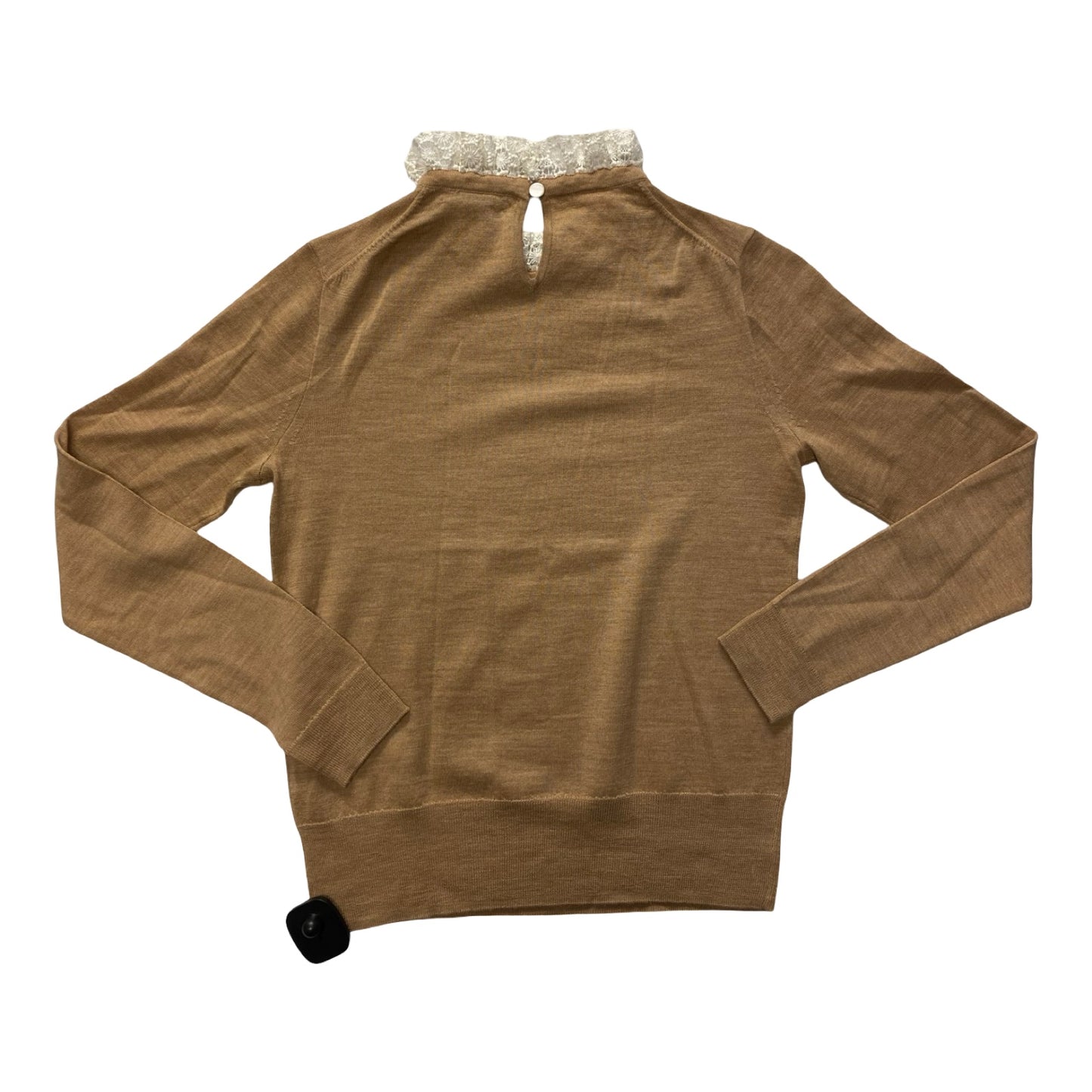 Sweater By J. Crew In Tan & White, Size:Xs