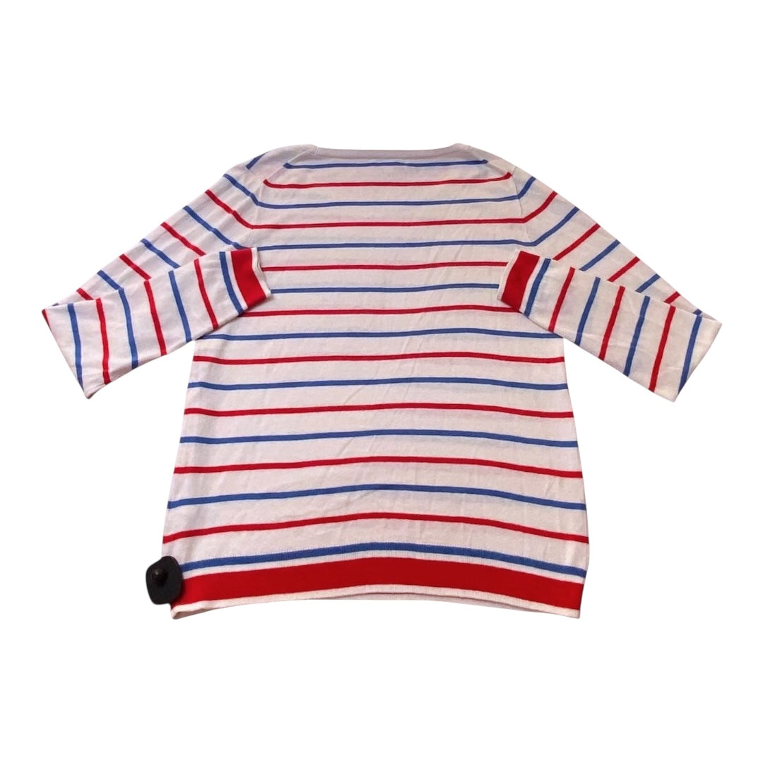 Sweater By J. Crew In Striped Pattern, Size:M