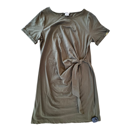 Dress Casual Midi By Dkny In Green, Size:M