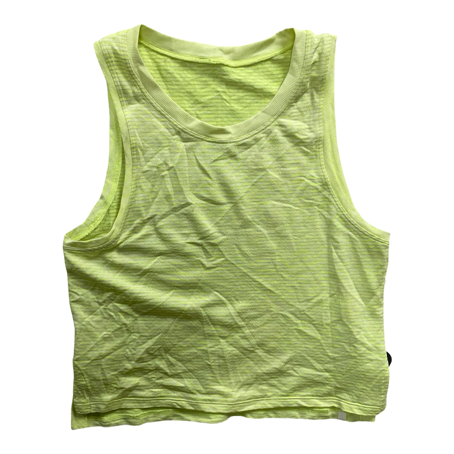 Athletic Tank Top By Lululemon In Yellow, Size:S