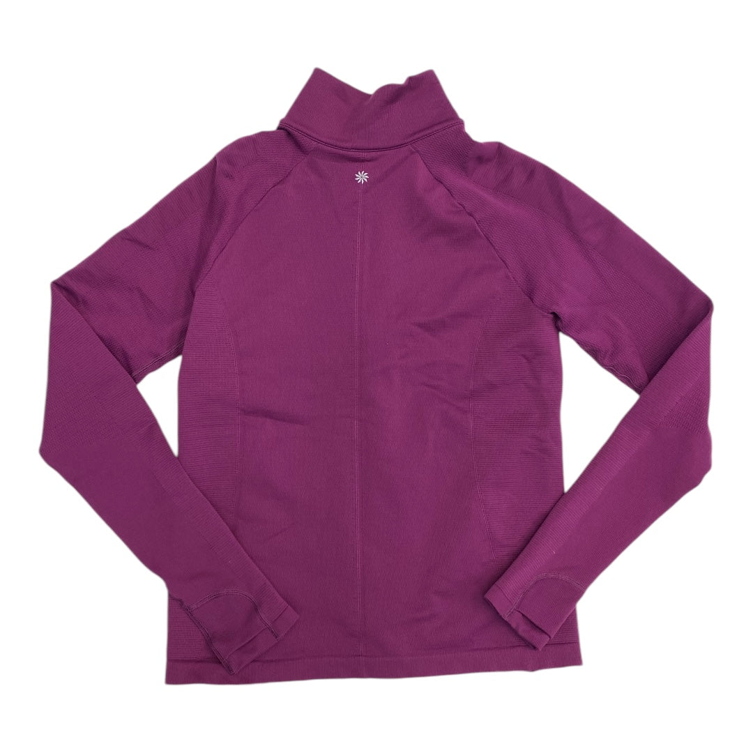 Athletic Jacket By Athleta In Purple, Size:Xs