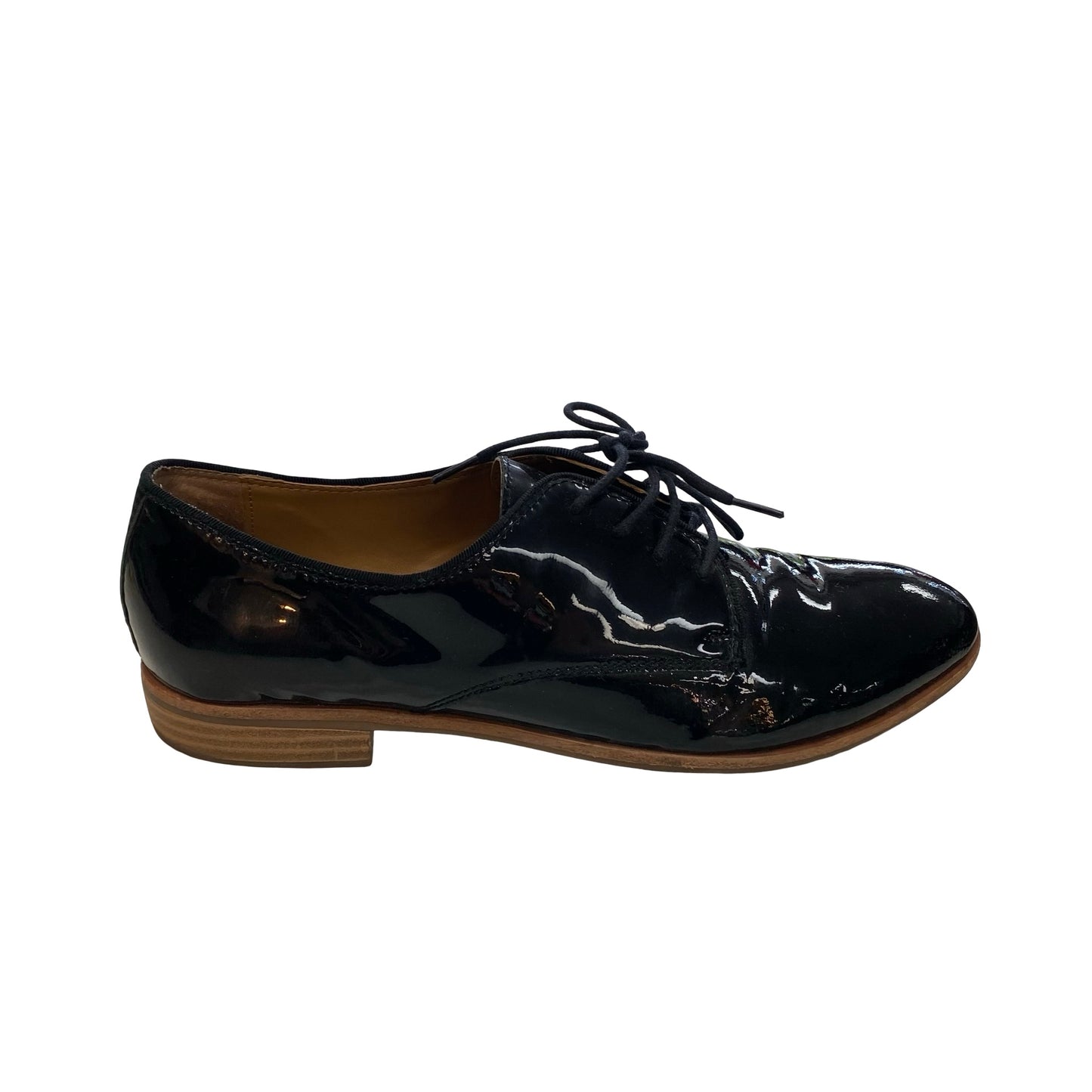 Shoes Flats By Gh Bass And Co In Black, Size:7.5