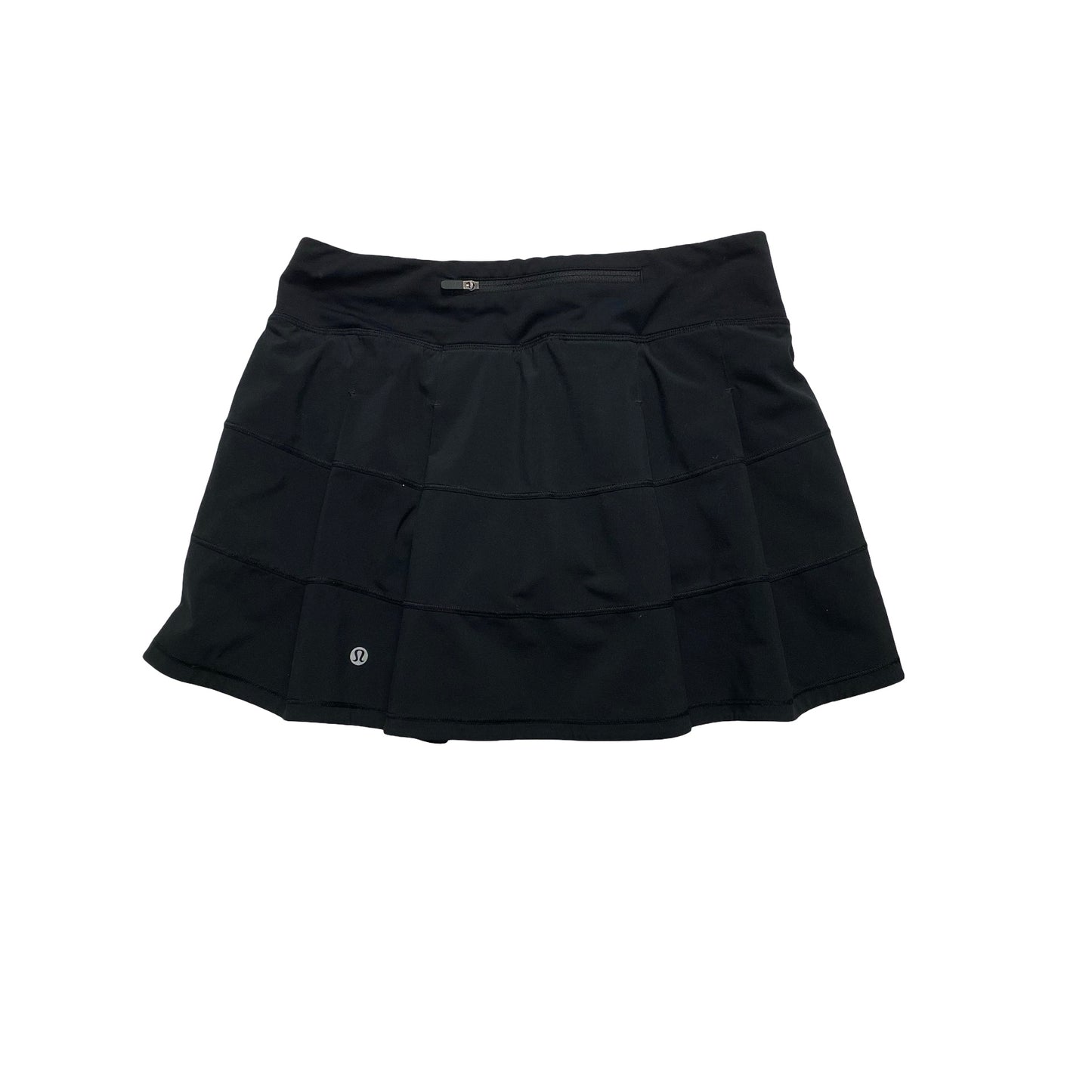 Athletic Skort By Lululemon In Black, Size:4