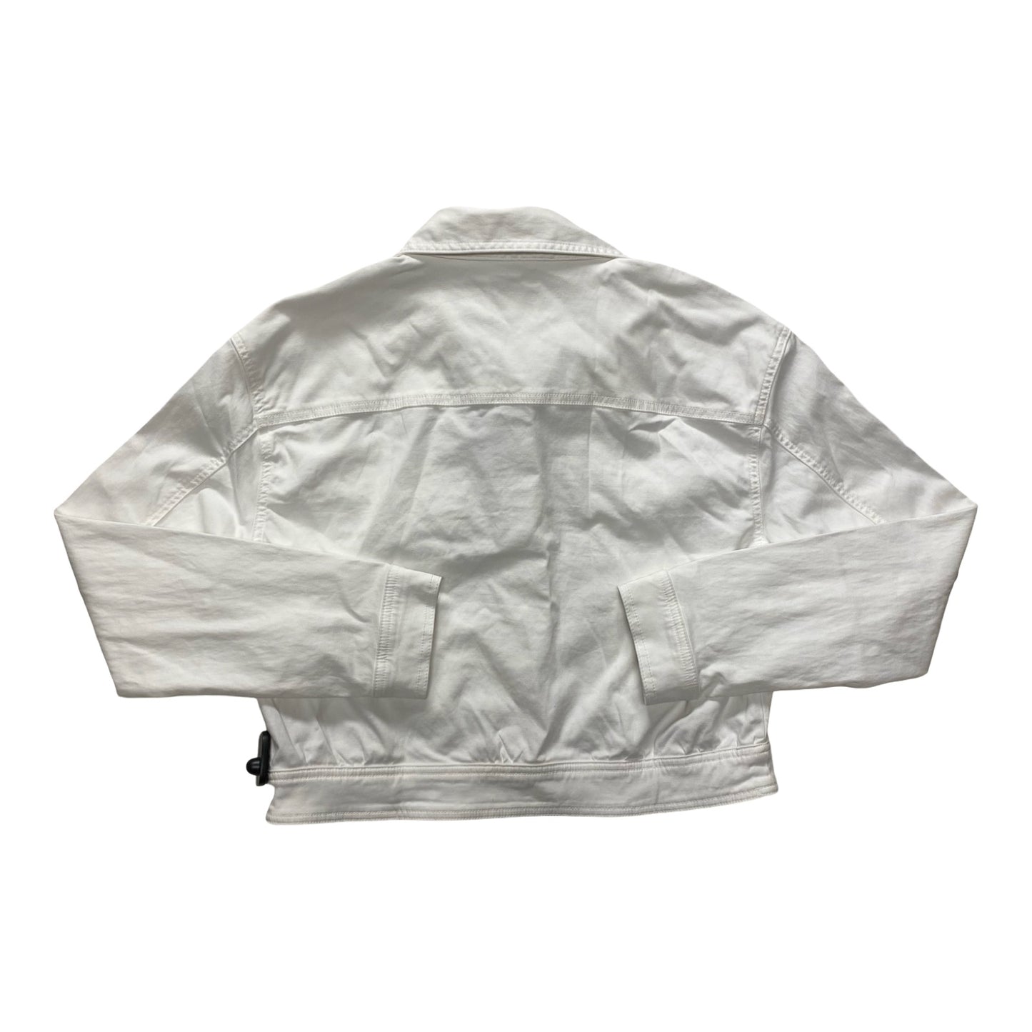 Jacket Denim By Kut In White, Size:L