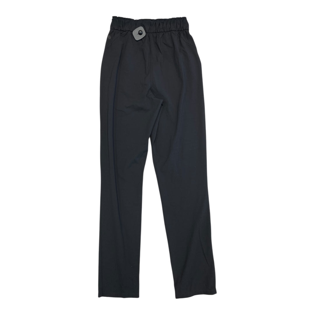 Athletic Pants By Lululemon In Black, Size:4