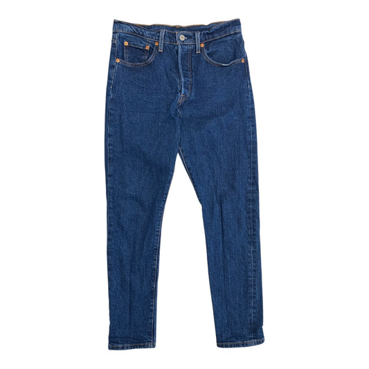Jeans Straight By Levis In Blue Denim, Size:6