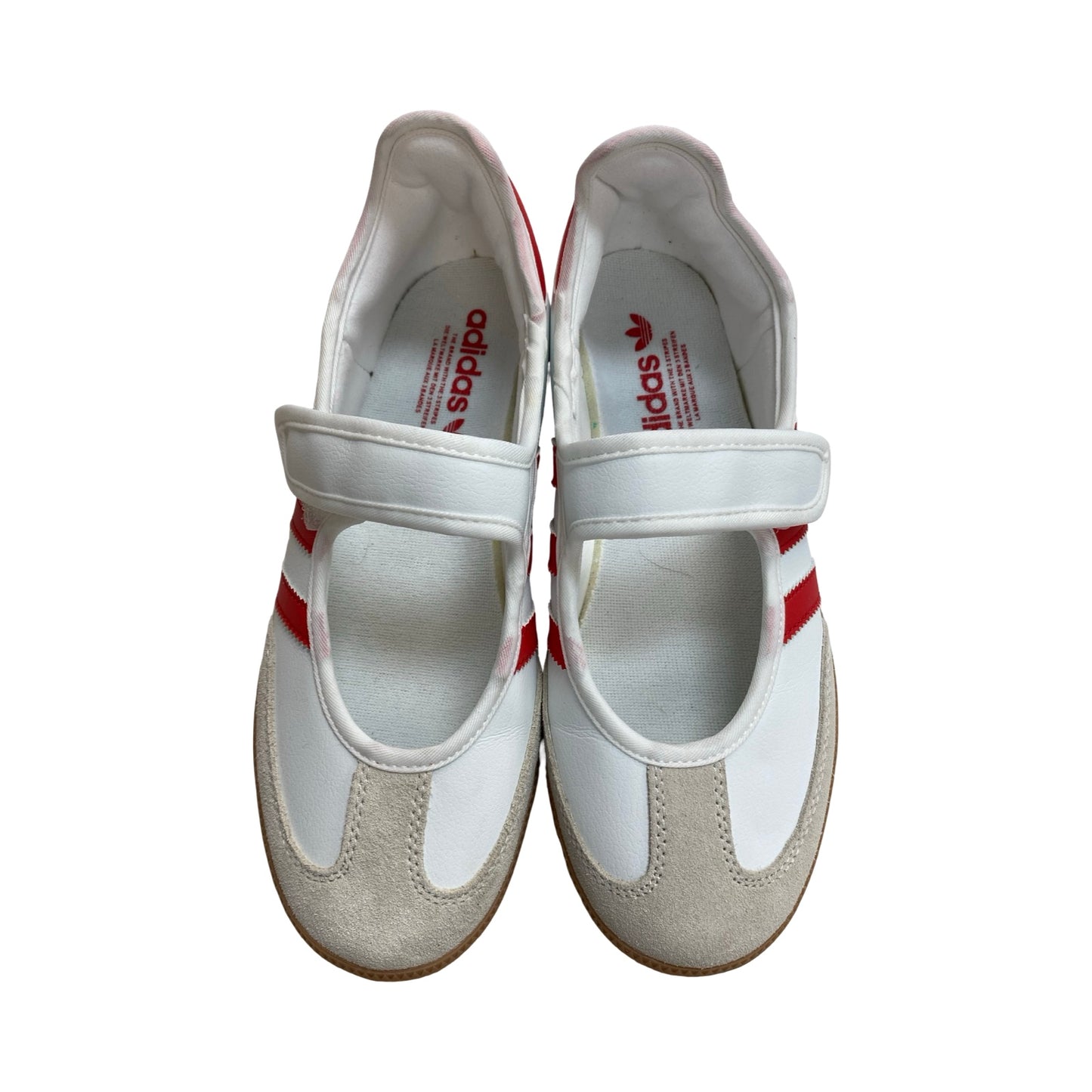 Shoes Athletic By Adidas In Red & White, Size:7