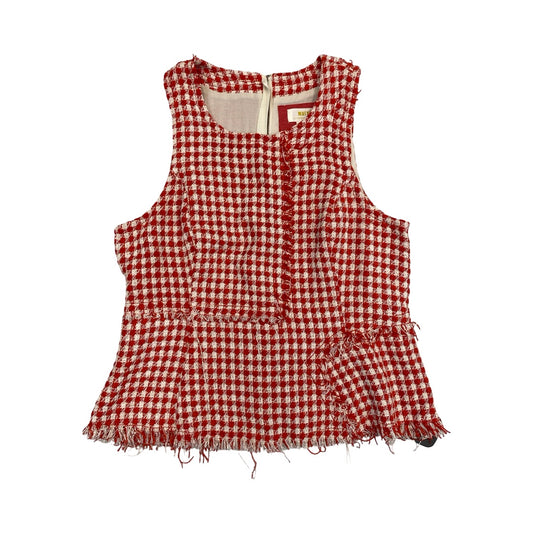 Top Sleeveless By Maeve In Red, Size:14