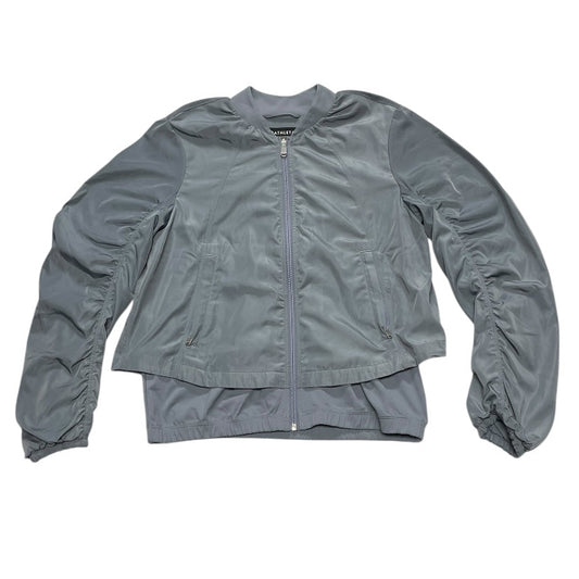 Athletic Jacket By Athleta In Blue, Size:S