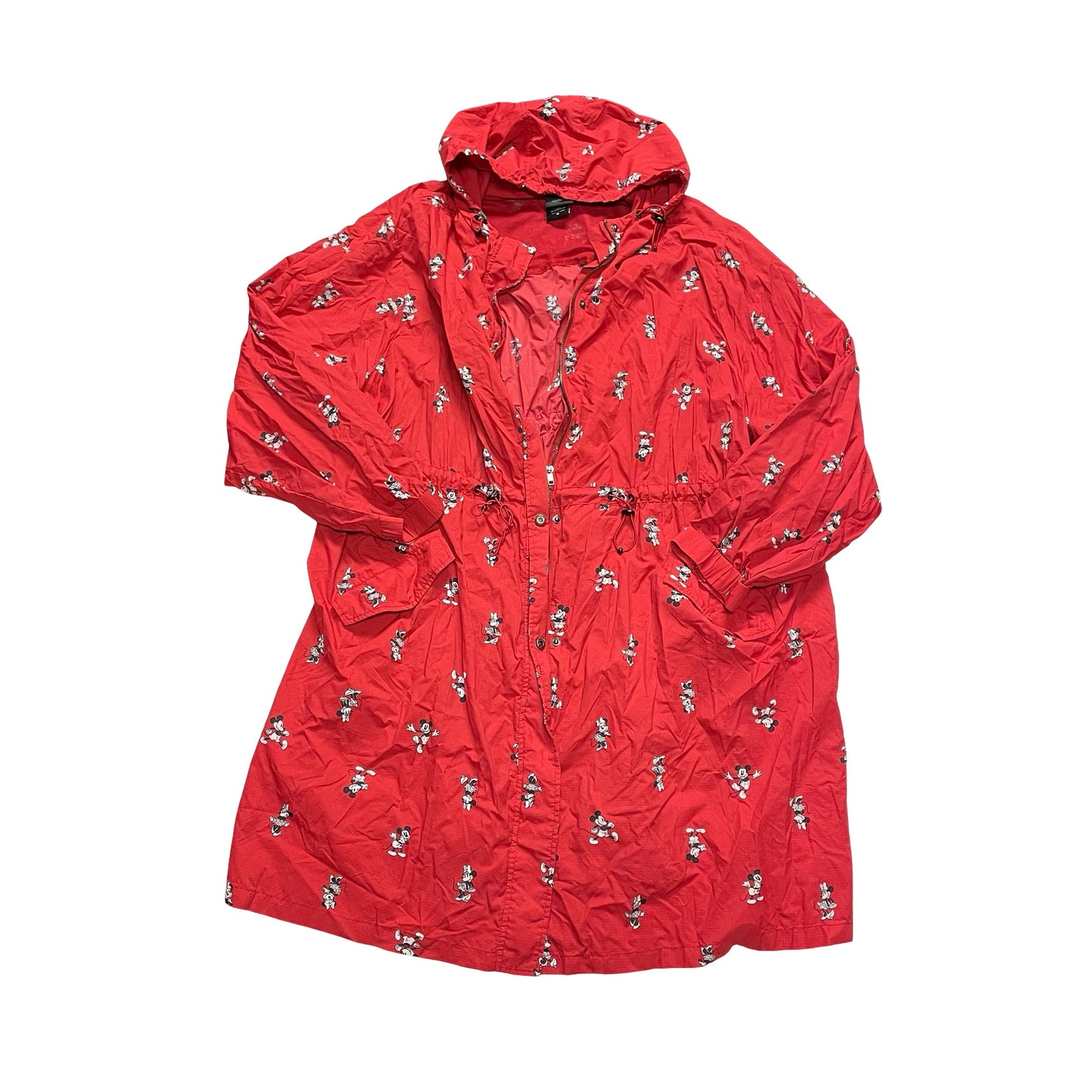 Jacket Windbreaker By Disney In Red, Size:5