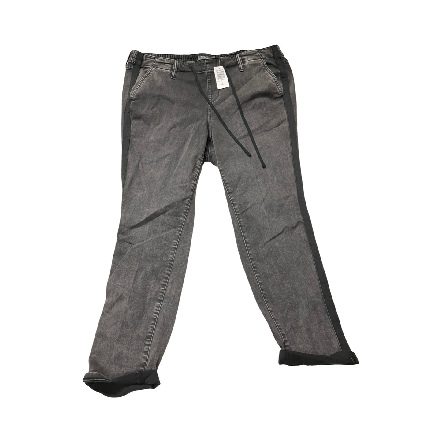 Jeans Straight By Torrid In Black Denim, Size:20