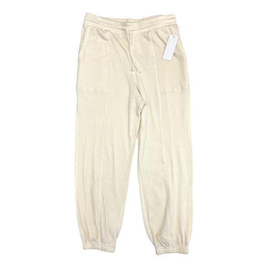 Pants Lounge By Yogalicious In Cream, Size:Xl