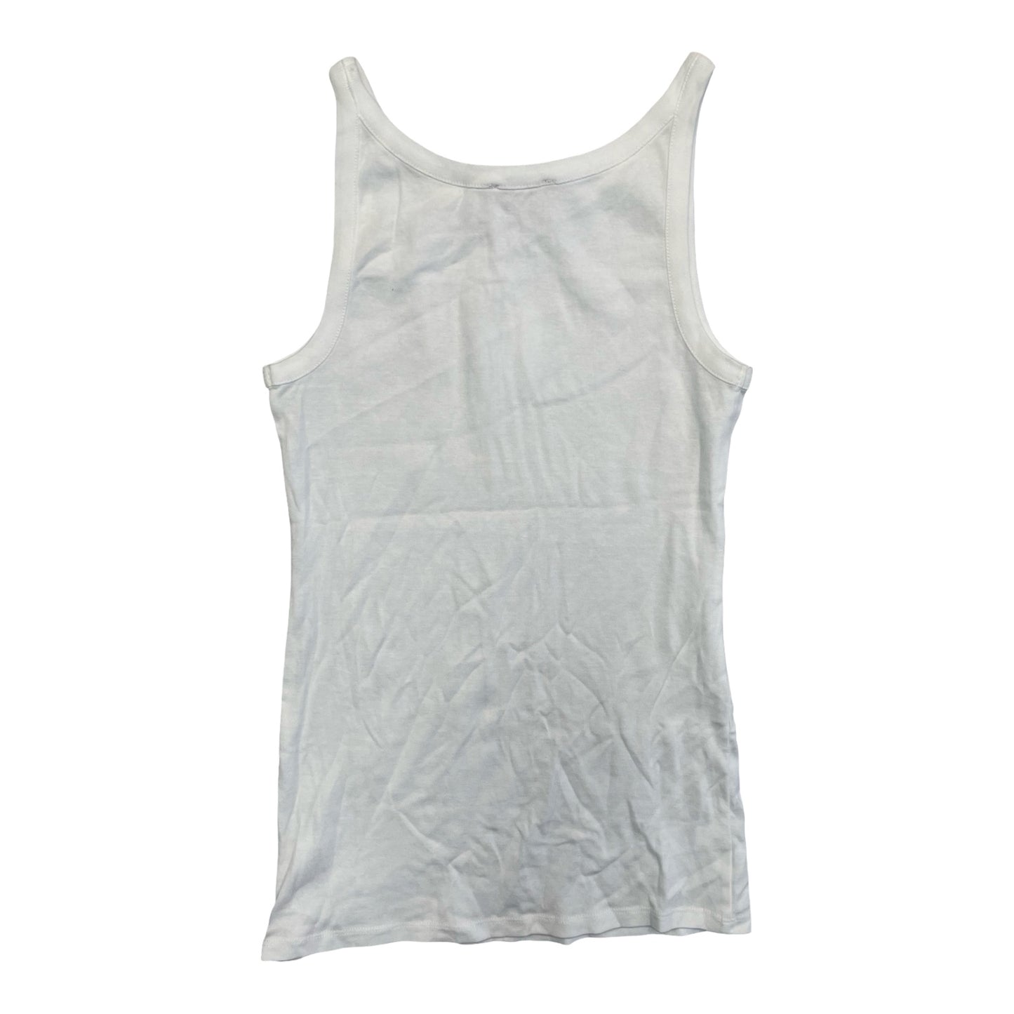Top Sleeveless Basic By Loft In White, Size:M