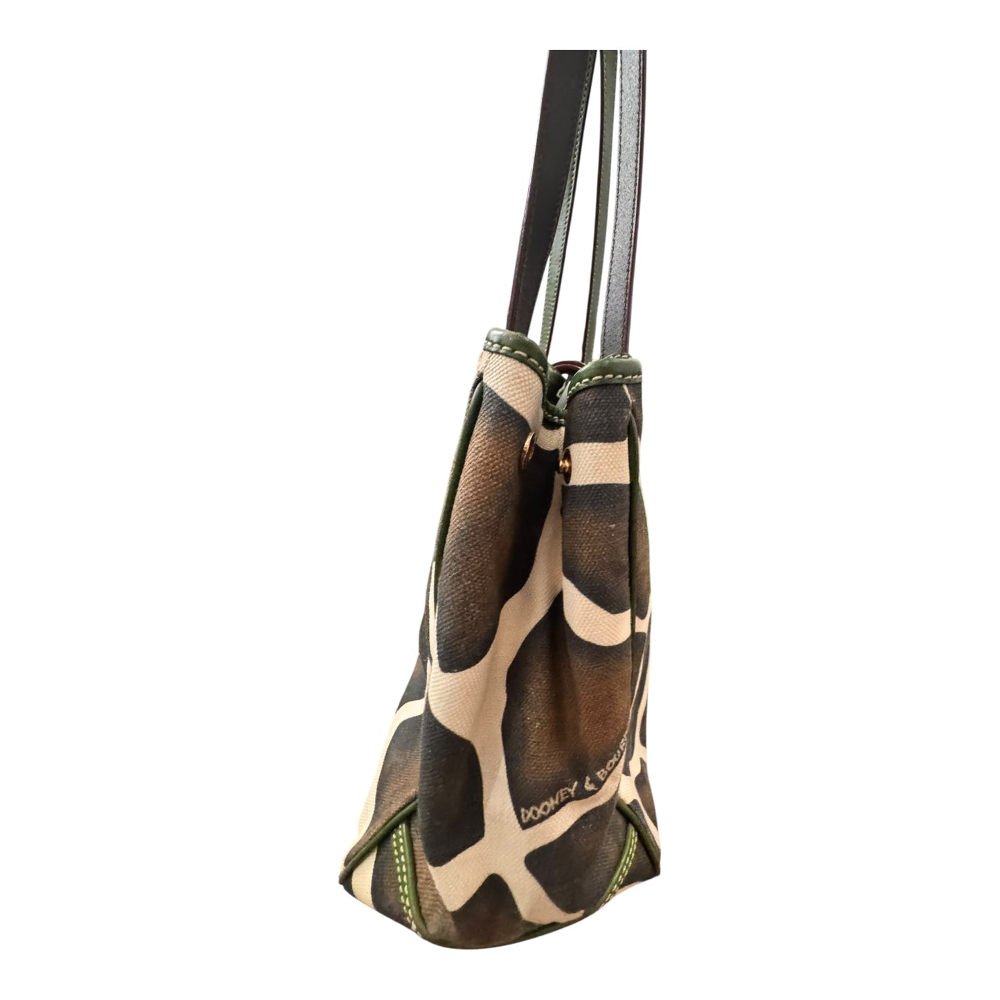 Handbag Designer By Dooney And Bourke In Animal Print, Size:Medium