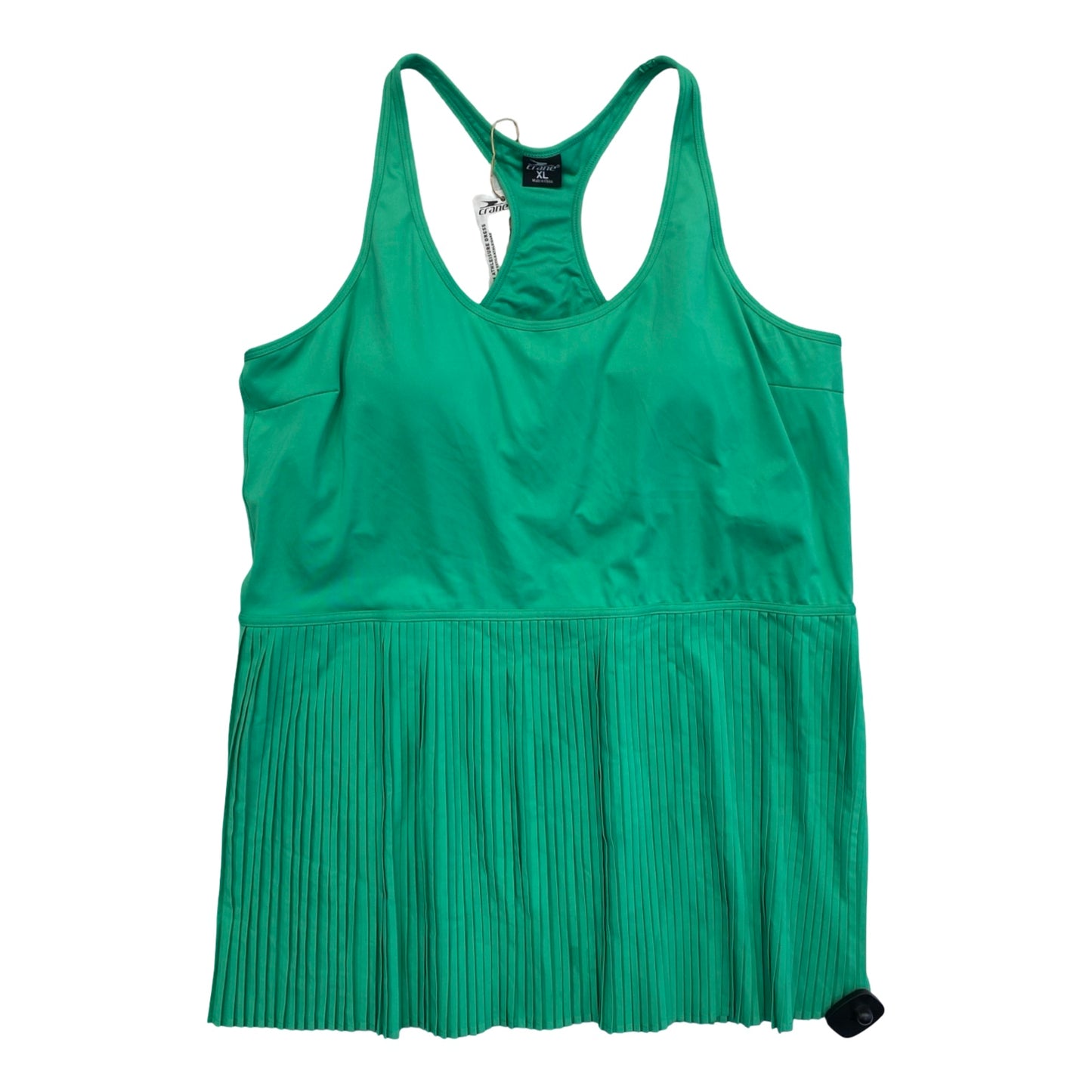 Dress Casual Midi By Crane In Green, Size:Xl