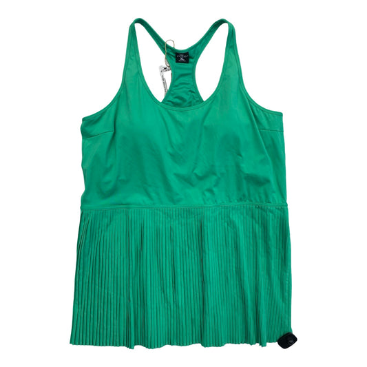 Dress Casual Midi By Crane In Green, Size:Xl
