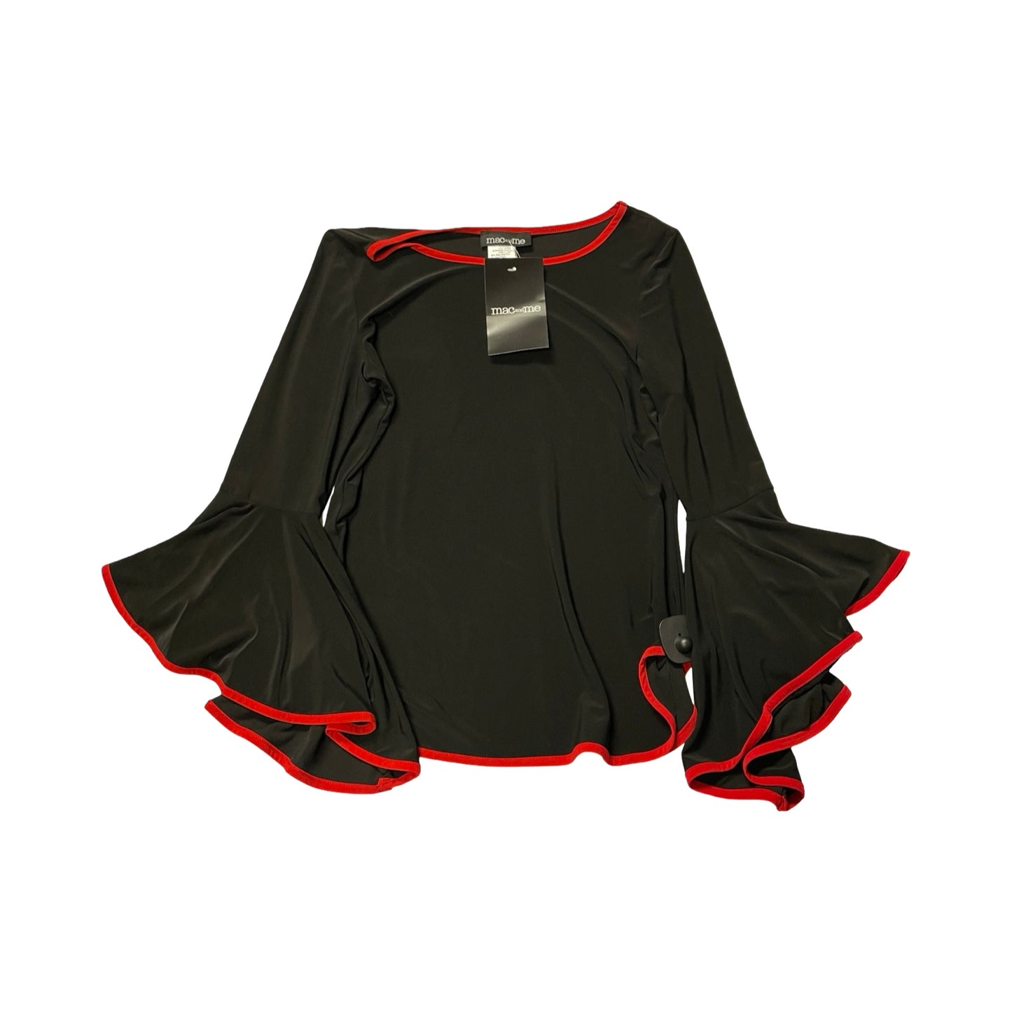 Top Ls By Cmc In Black & Red, Size:S