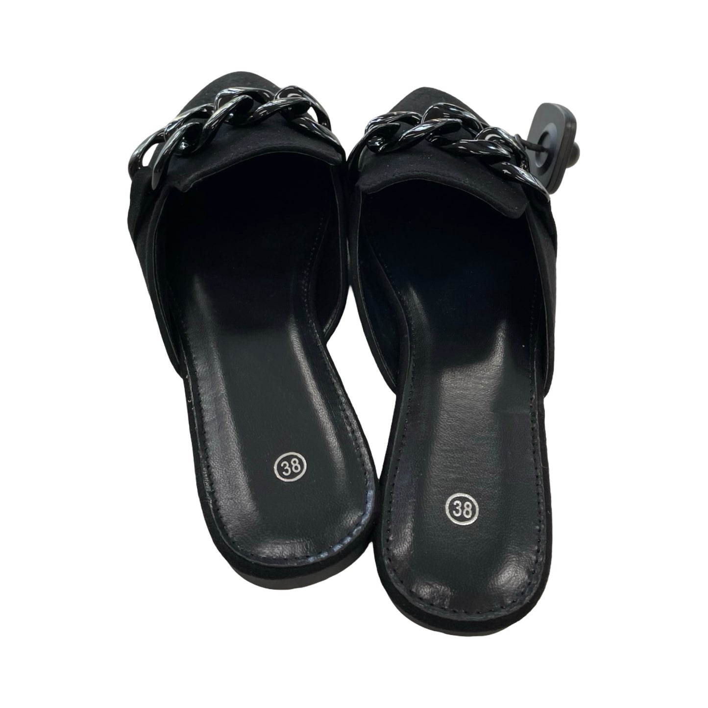 Shoes Flats By Clothes Mentor In Black, Size:7.5