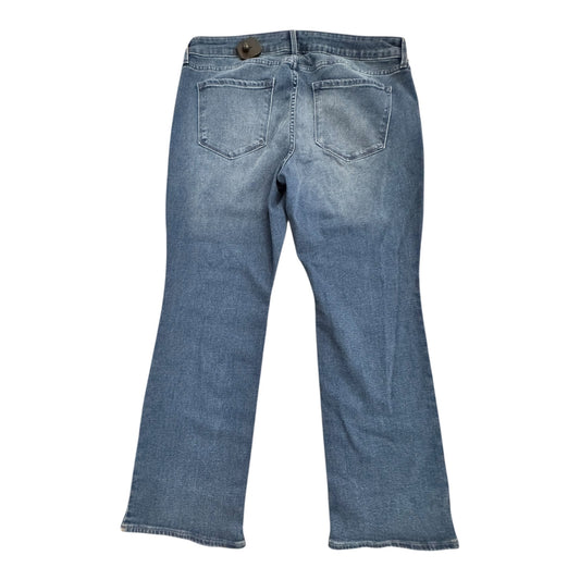 Jeans Boot Cut By Old Navy In Blue Denim, Size:16