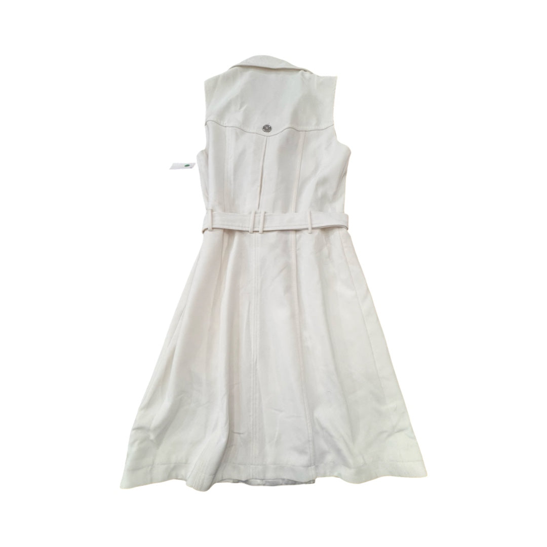 Dress Casual Midi By White House Black Market In White, Size:6