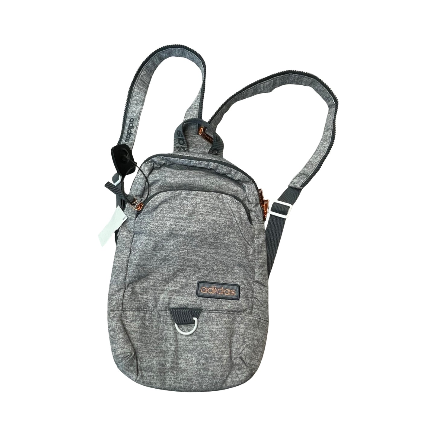 Backpack By Adidas In Grey, Size:Small